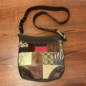 Coach Signature Boho Patchwork Bag